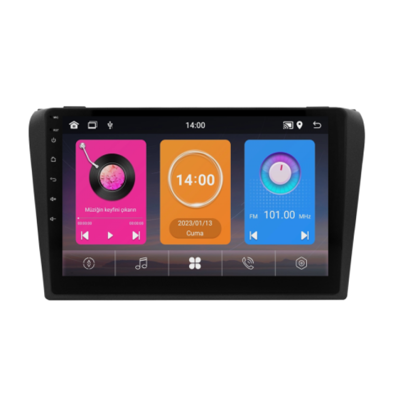 Mazda 3 Android Multimedya Sistemi (2004-2009)