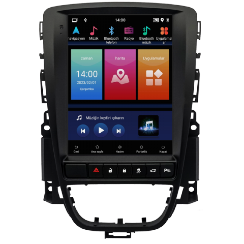 Opel Astra J Android Multimedya Sistemi (2010-2019)