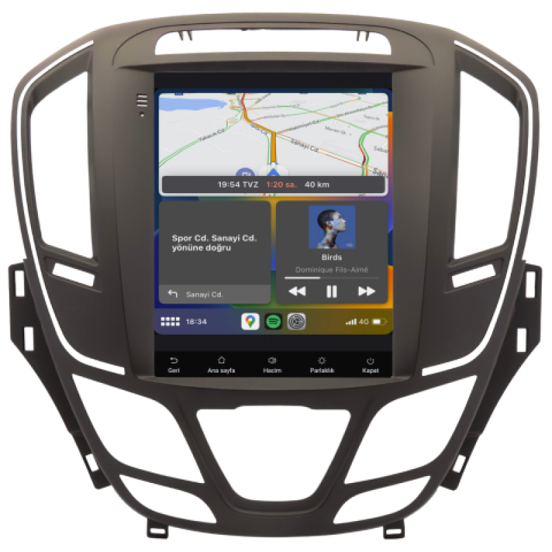 Opel Insignia Android Multimedya Sistemi (2015-2016)