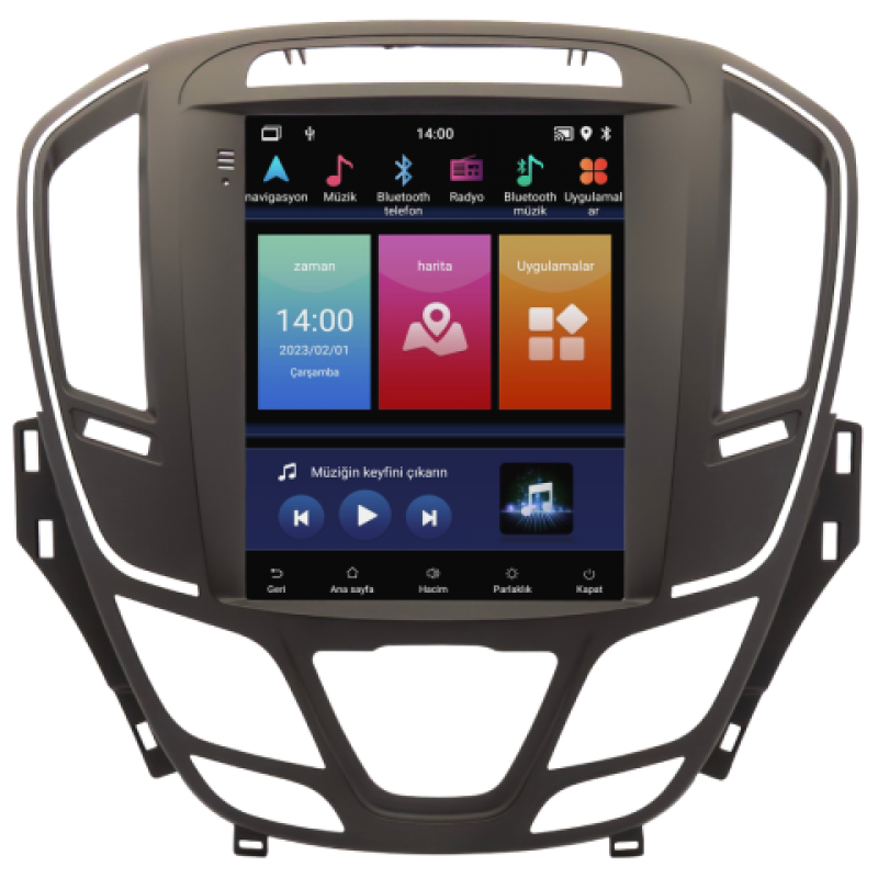 Opel Insignia Android Multimedya Sistemi (2015-2016)