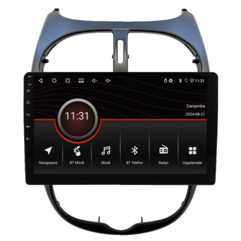 Peugeot 206 Android Multimedya Sistemi (2006-2011)