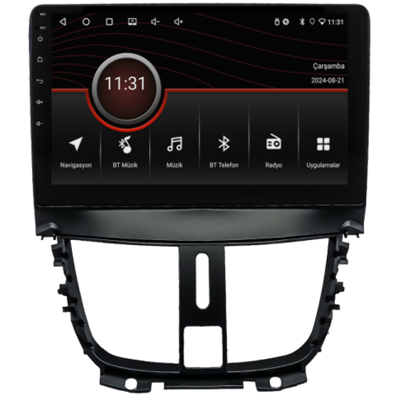 Peugeot 207 Android Multimedya Sistemi (2006-2012)