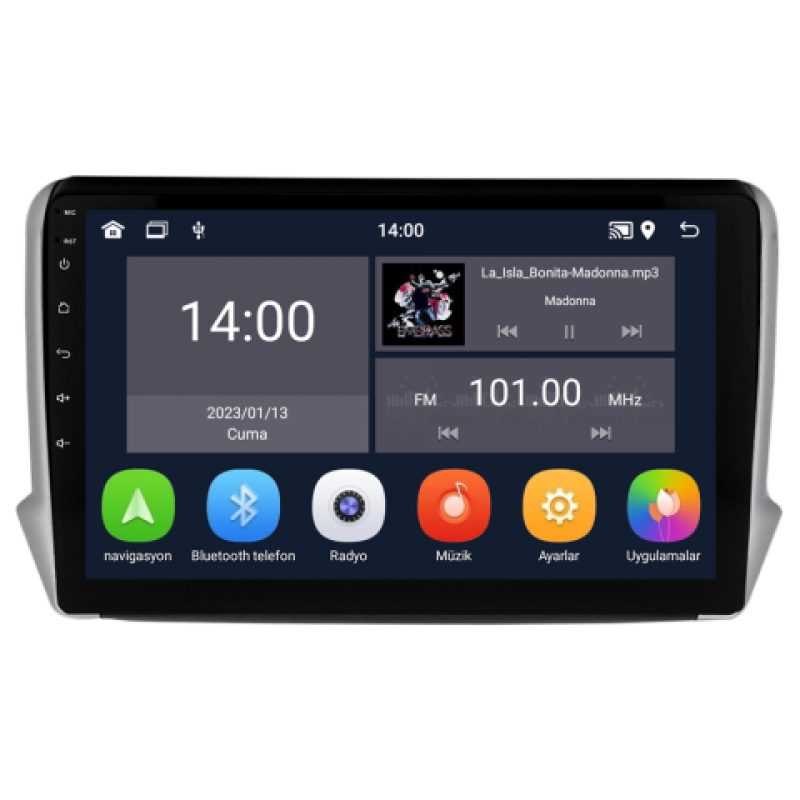 Peugeot 208 Android Multimedya Sistemi (2013-2021)