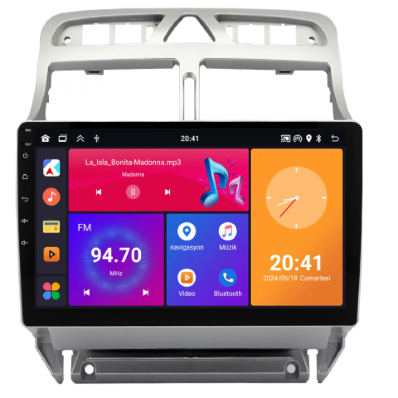 Peugeot 307 Android Multimedya Sistemi (2001-2008)