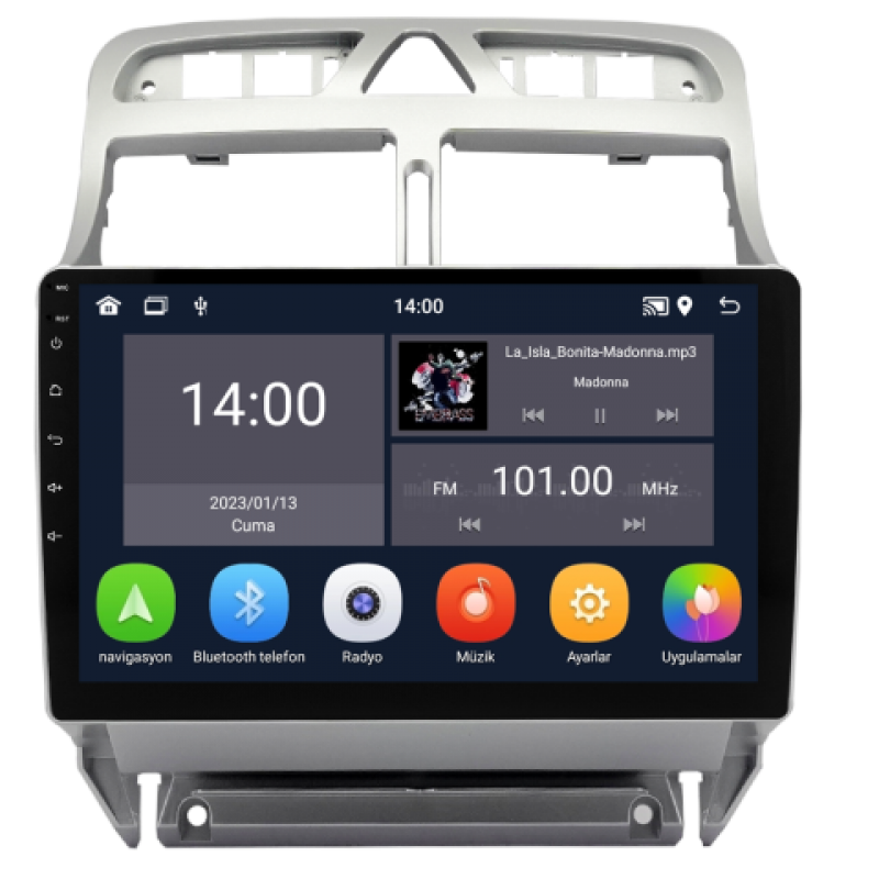 Peugeot 307 Android Multimedya Sistemi (2001-2008)
