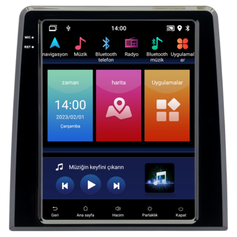 Renault Clio 5 Android Multimedya Sistemi (2020-2023)