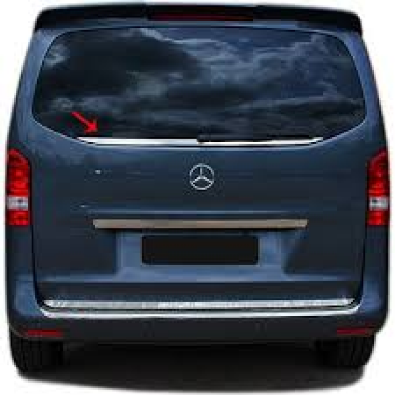  Mercedes Vito W447 Krom Bagaj Camı Alt Çıtası 2014 ve Sonrası