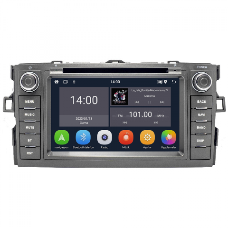 Toyota Auris Android Multimedya Sistemi (2007-2012)