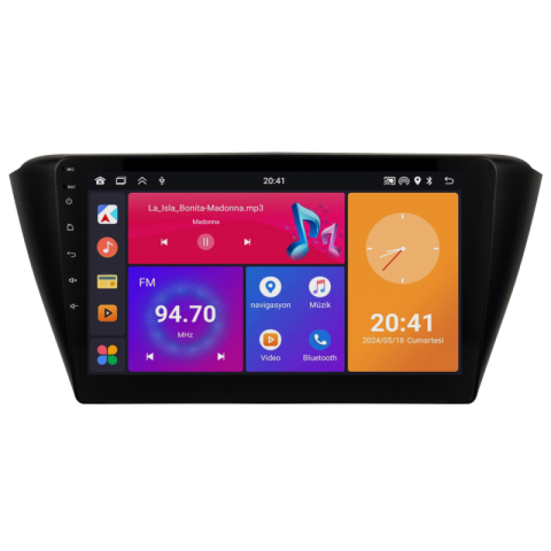 Skoda Fabia Android Multimedya Sistemi (20014-2018)