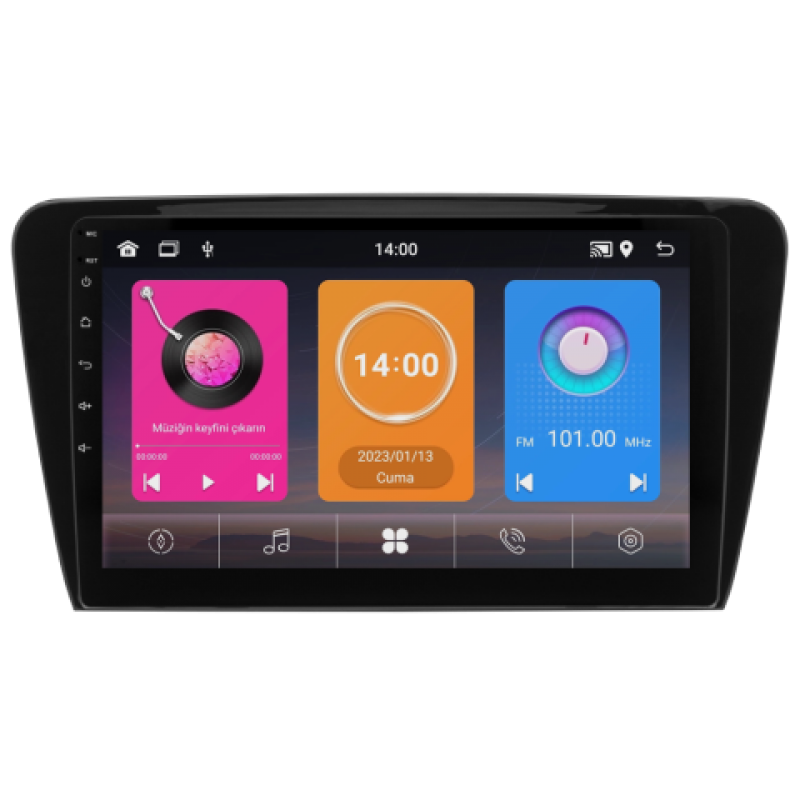 Skoda Octavia Android Multimedya Sistemi (2013-2017)