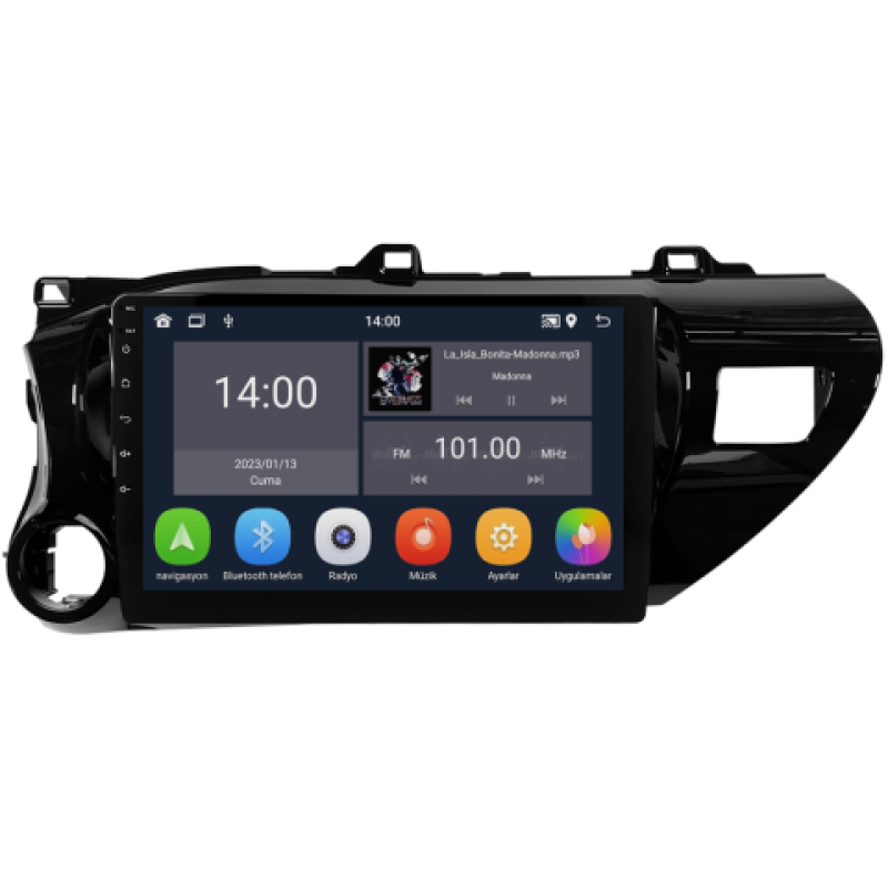 Toyota Hilux Android Multimedya Sistemi (2017-2024)