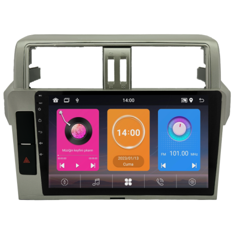 Toyota Prado Android Multimedya Sistemi (2014-2019)