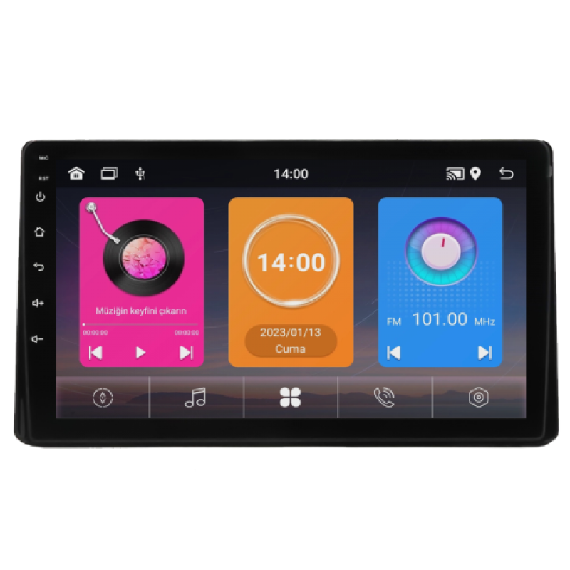 Toyota Rav4 Android Multimedya Sistemi (2014-2018)