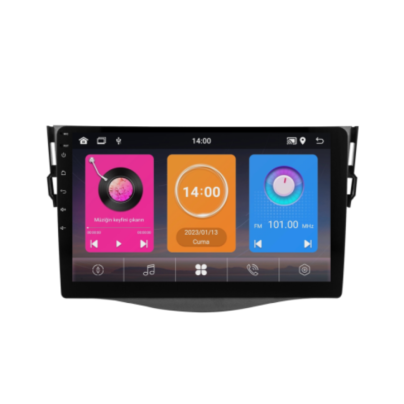 Toyota Rav4 Android Multimedya Sistemi (2006-2012)