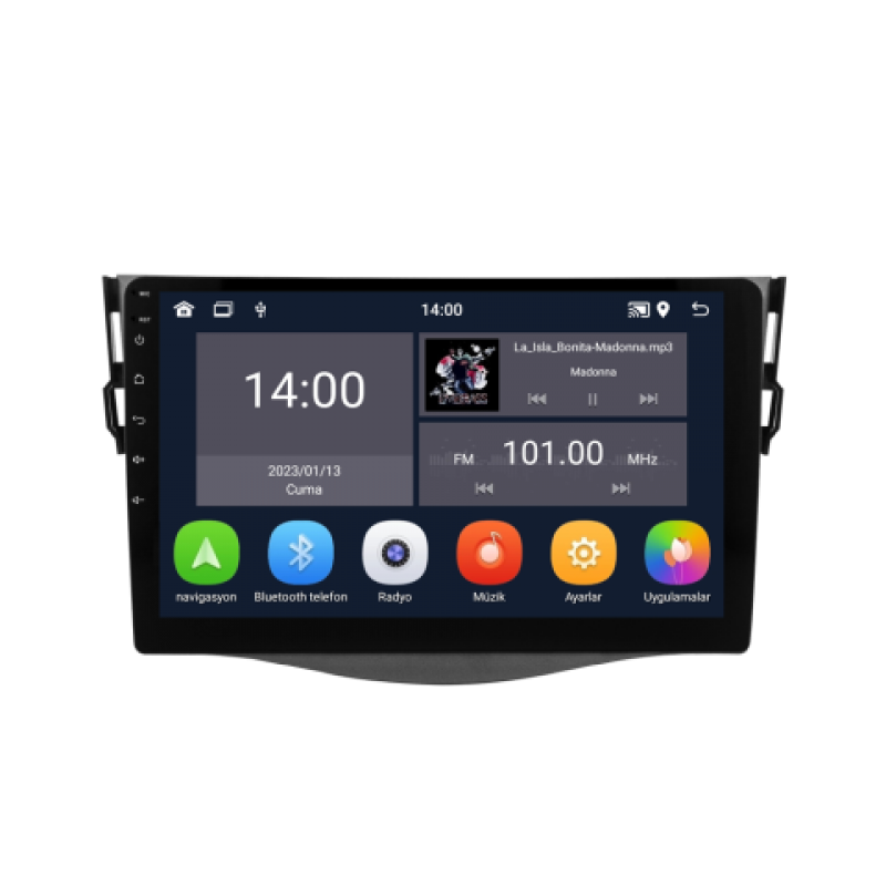 Toyota Rav4 Android Multimedya Sistemi (2006-2012)