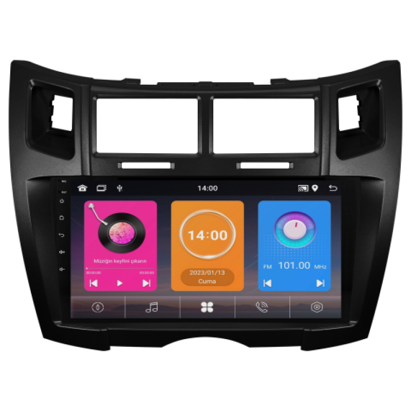 Toyota Yaris Android Multimedya Sistemi (2007-2011)