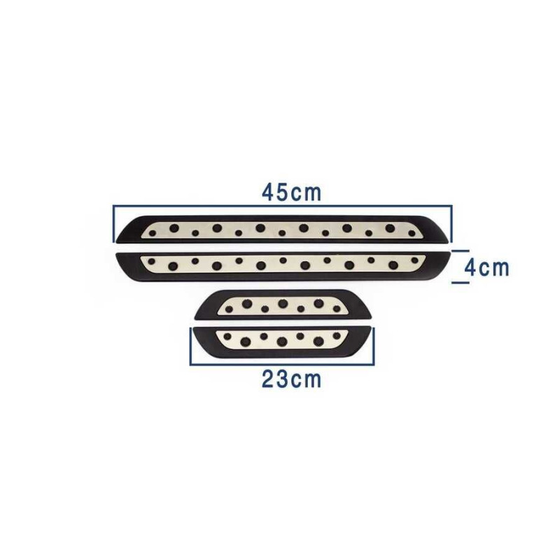 Kia Sportage 4 Dotline Kapı Eşiği 4 Parça Flexill 2015-2021 Arası