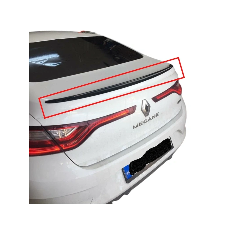 Megane 4 Sedan İnce Spoiler Boyalı