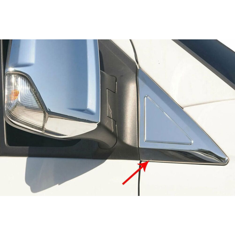 Mercedes Sprinter W907 Krom Kelebek Cam Yeri 2 Parça 2018 ve Sonrası