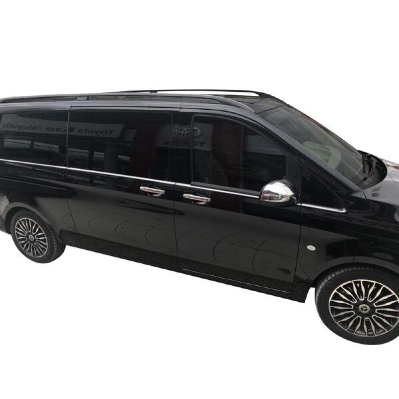 Mercedes Vito W447 Solid Tavan Çıtası Siyah Orta Şase 2014 ve Sonrası