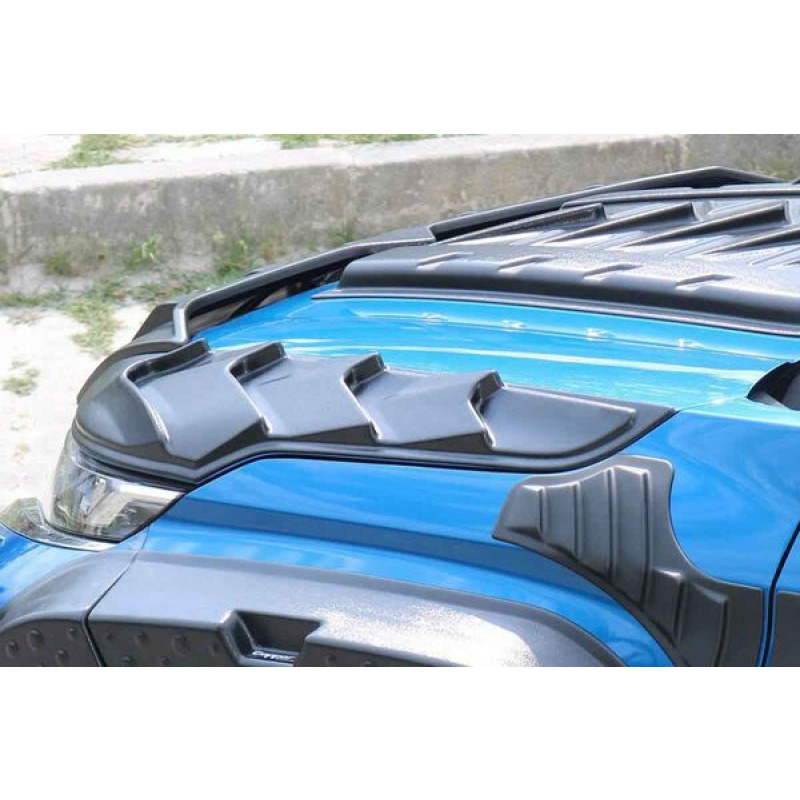 Mitsubishi L200 Dragon Ön Kaput Rüzgarlığı 3 Parça 2020 ve Sonrası