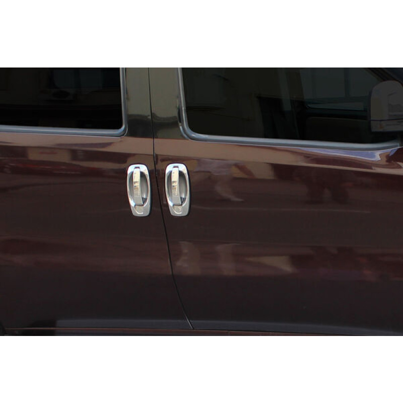 Fiat Doblo Krom Kapı Kolu 4 Kapı 8 Parça Set 2010-2021 Arası