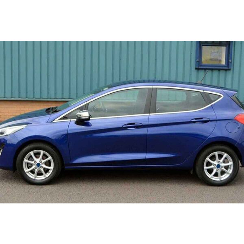 Ford Fiesta 7 Krom Cam Çerçevesi 16 Parça 2017 ve Sonrası