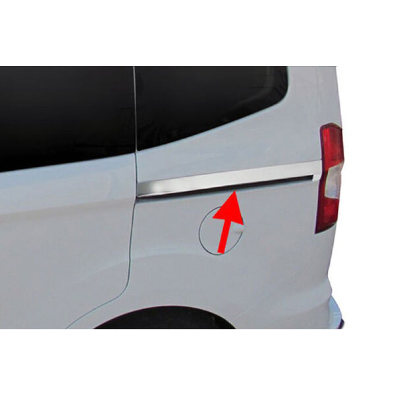 Ford Tourneo Courier Krom Sürgülü Kapı Çıtası 2 Parça 2018-2023 Arası