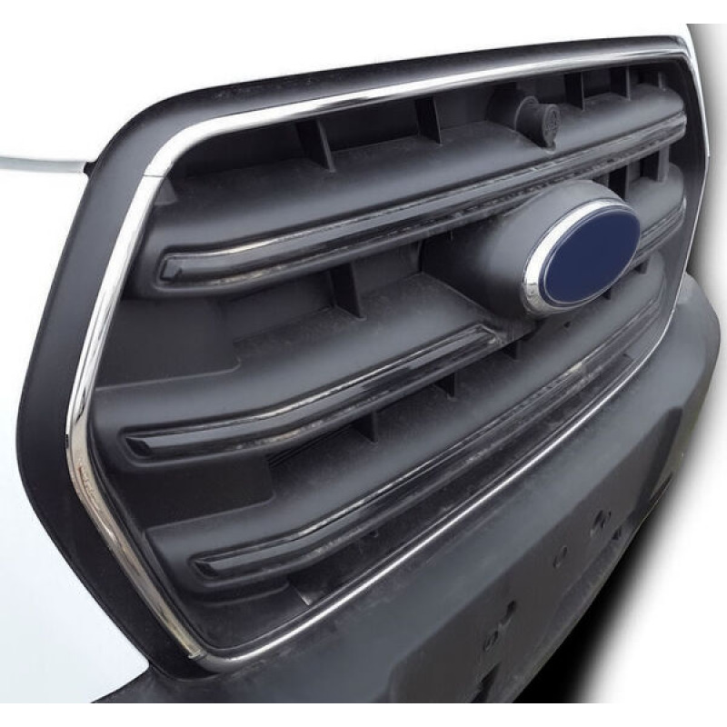 Ford Transit Krom Ön Panjur Çerçevesi 4 Parça 2019-2023 Arası