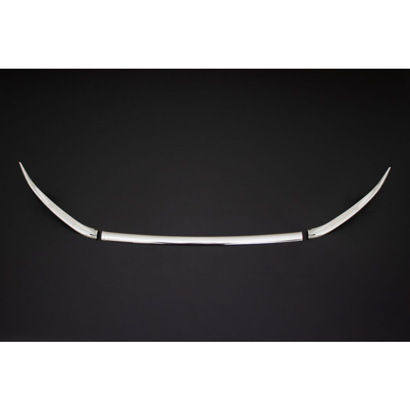 Peugeot 2008 Krom U Formlu Ön Panjur Çerçevesi 3 Parça 2020-2024 Arası