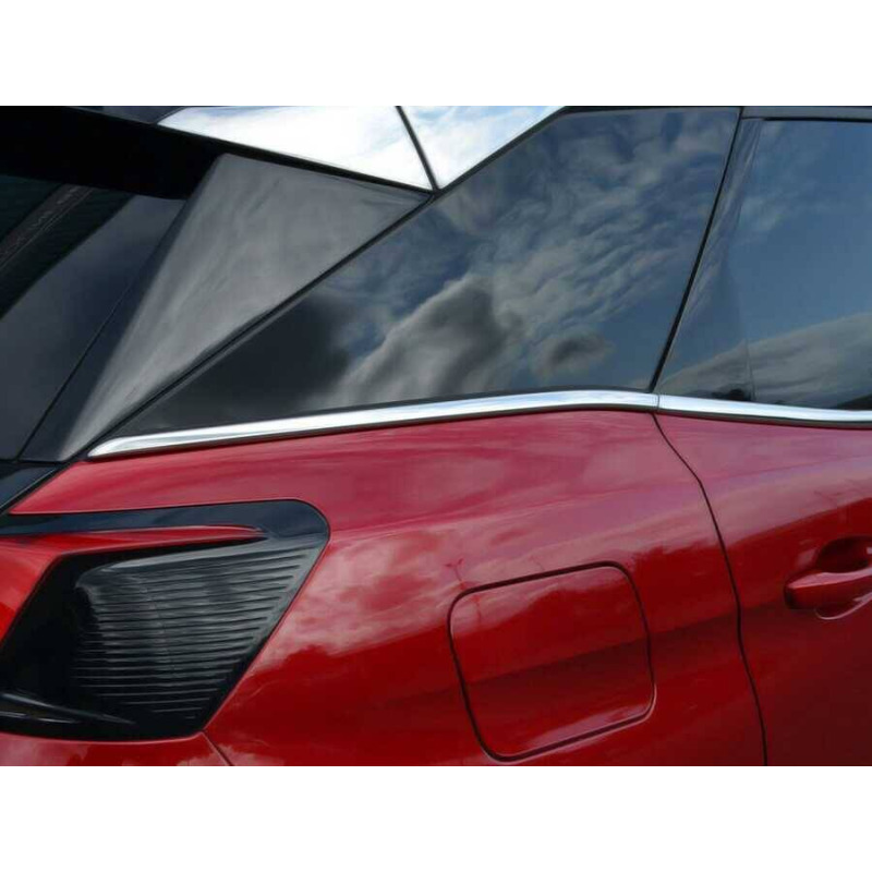 Peugeot 3008 Krom Cam Alt Çıtası 8 Parça 2016-2024 Arası