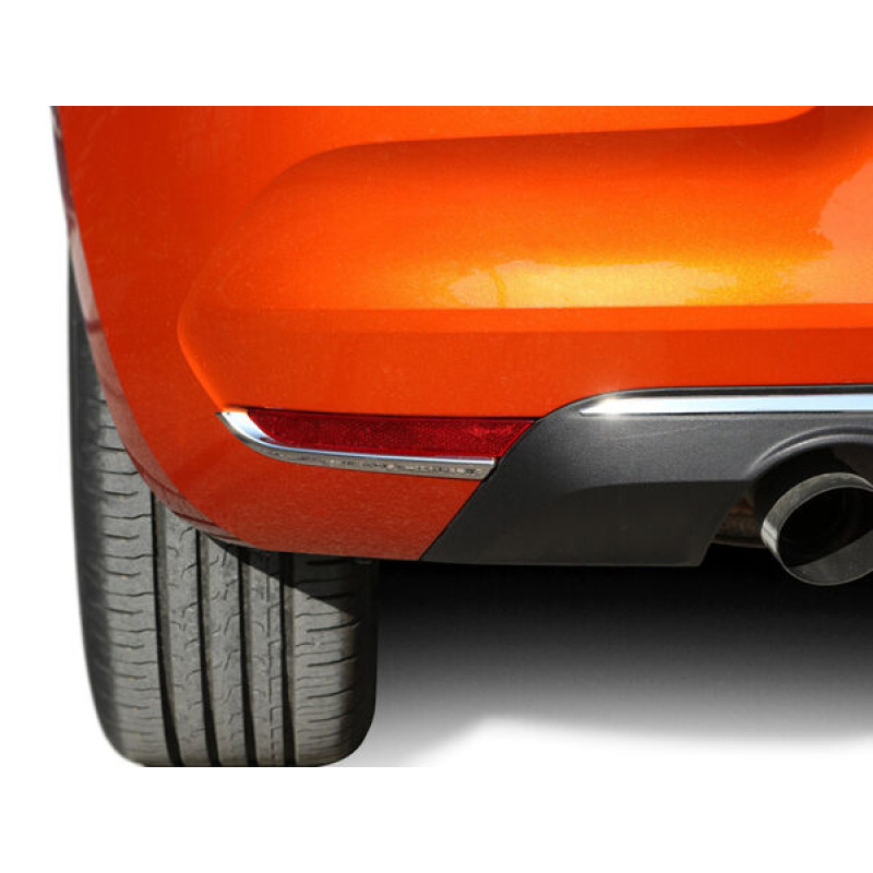 Renault Clio 5 Krom Reflektör Çıtası 2 Parça 2019-2022 Arası