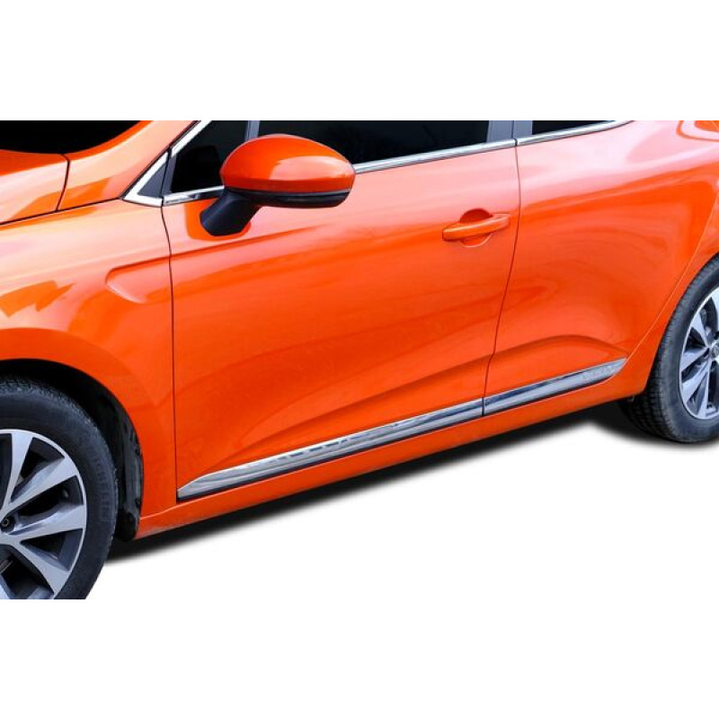 Renault Clio 5 Krom Yan Kapı Çıtası 4 Parça 2019-2022 Arası