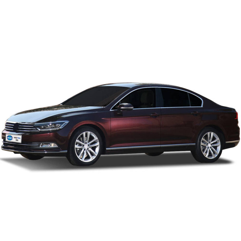 VW Passat B8 SD SW Krom Yan Kapı Alt Çıtası 8 Parça 2015-2019 Arası