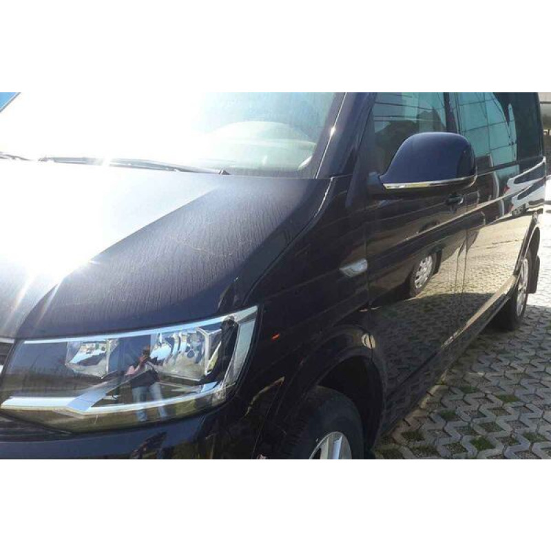VW T6 Caravelle Krom Ayna Çıtası 2 Parça 2015-2023 Arası