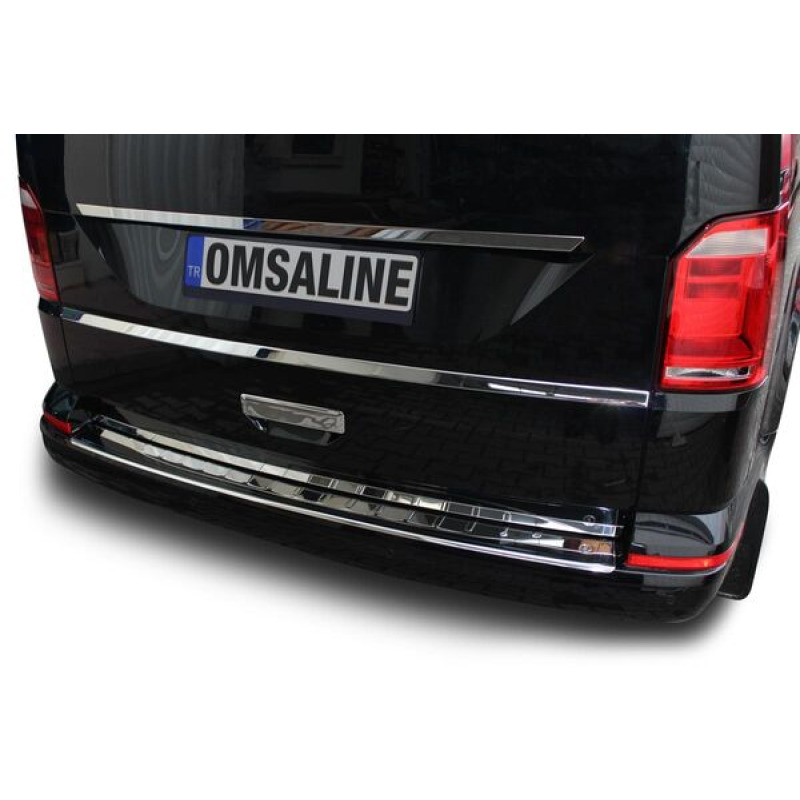  VW T6 Transporter Krom Arka Tampon Eşiği (Çift Kapı) 2015-2019 Arası