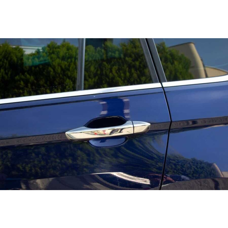 VW Tiguan Krom Kapı Kolu 4 Kapı Sensörsüz 2016-2023 Arası