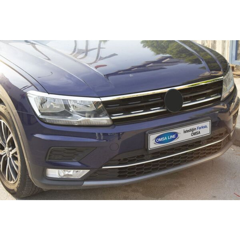 VW Tiguan Krom Ön Tampon Çıtası 2016-2020 Arası