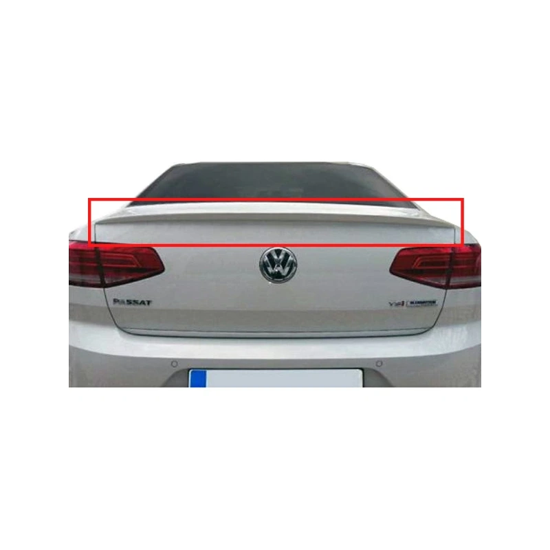 Passat B8 Spoiler Boyalı
