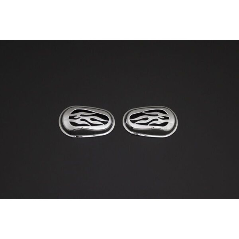 Peugeot Bipper Krom Sinyal Çerçevesi 2 Parça ABS 2008 ve Sonrası