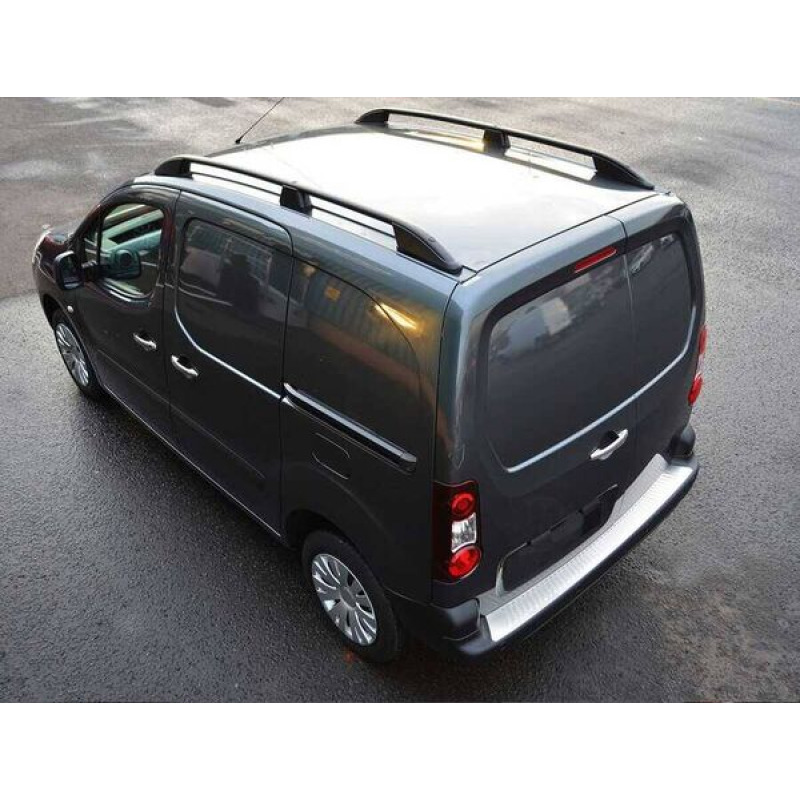 Peugeot Partner 3 Elegance Tavan Çıtası Siyah Uzun Şase 2019 ve Sonrası