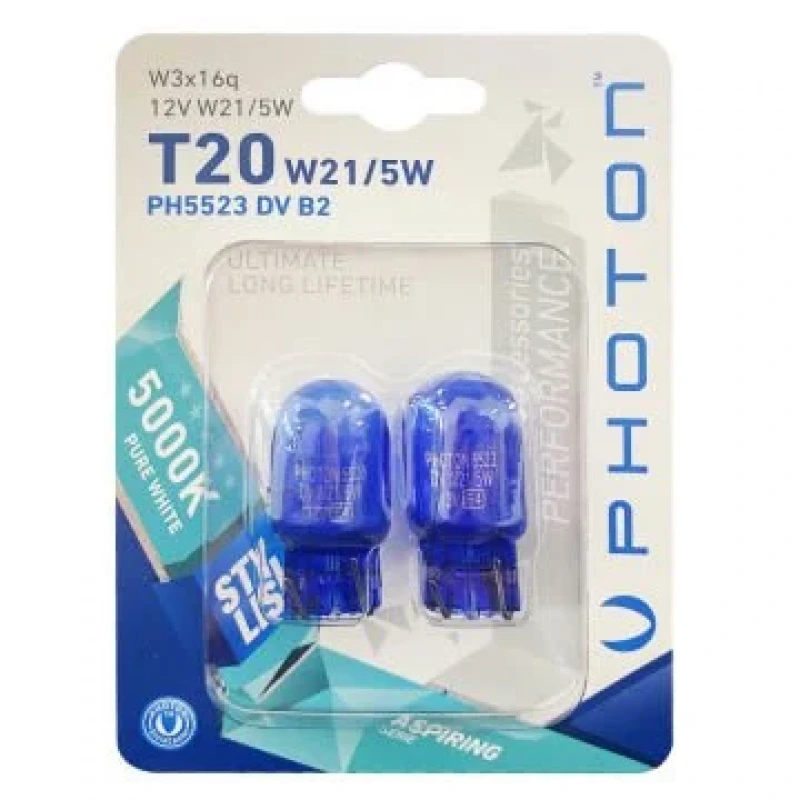 Photon T20 21/5W 12V Çift Devre Diamond Vision