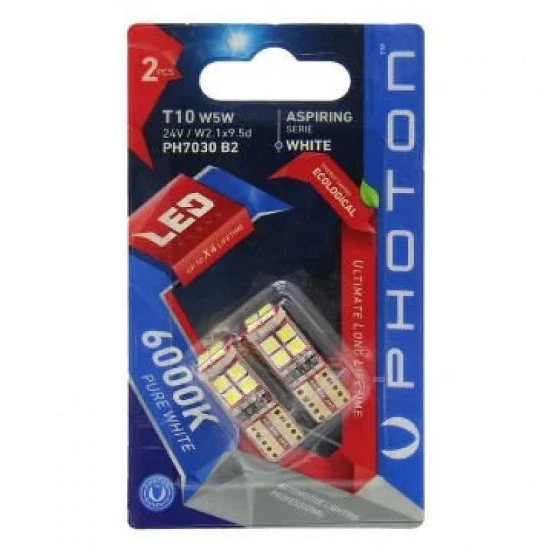 T10 W5W 24V Led Beyaz