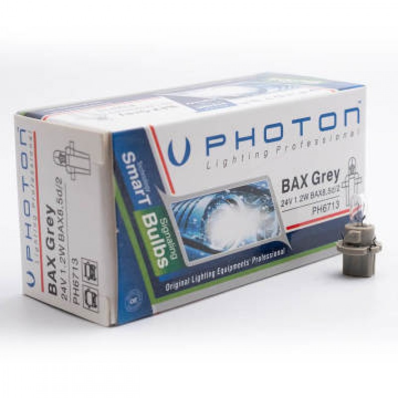 Photon Bax 24V 1.2W Siyah Ampul
