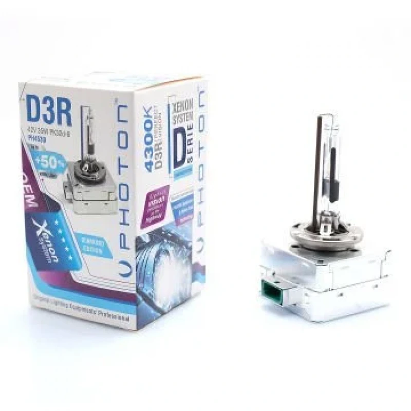Photon D3R 4300K Gün Işığı Xenon Ampul +%50 Fazla Işık