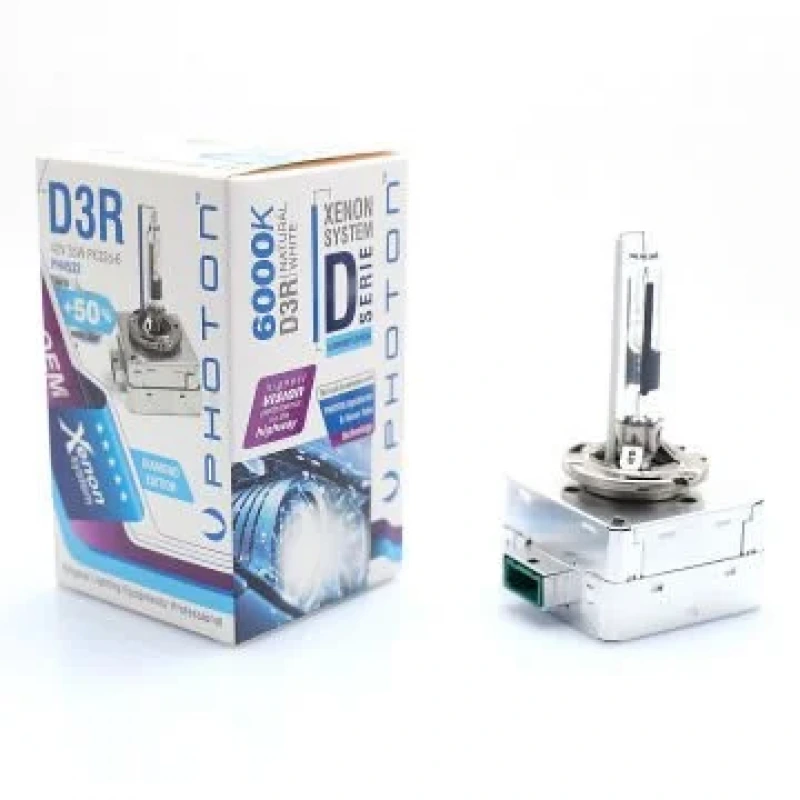 Photon D3R 6000K Beyaz Xenon Ampul +%50 Fazla Işık
