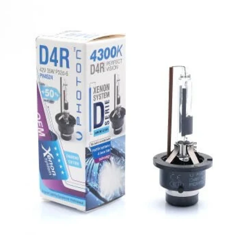 Photon D4R 4300K Gün Işığı Xenon Ampul +%50 Fazla Işık