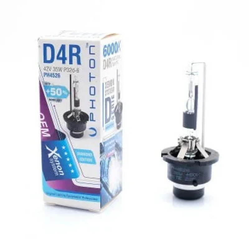 Photon D4R 6000K Beyaz Xenon Ampul +%50 Fazla Işık