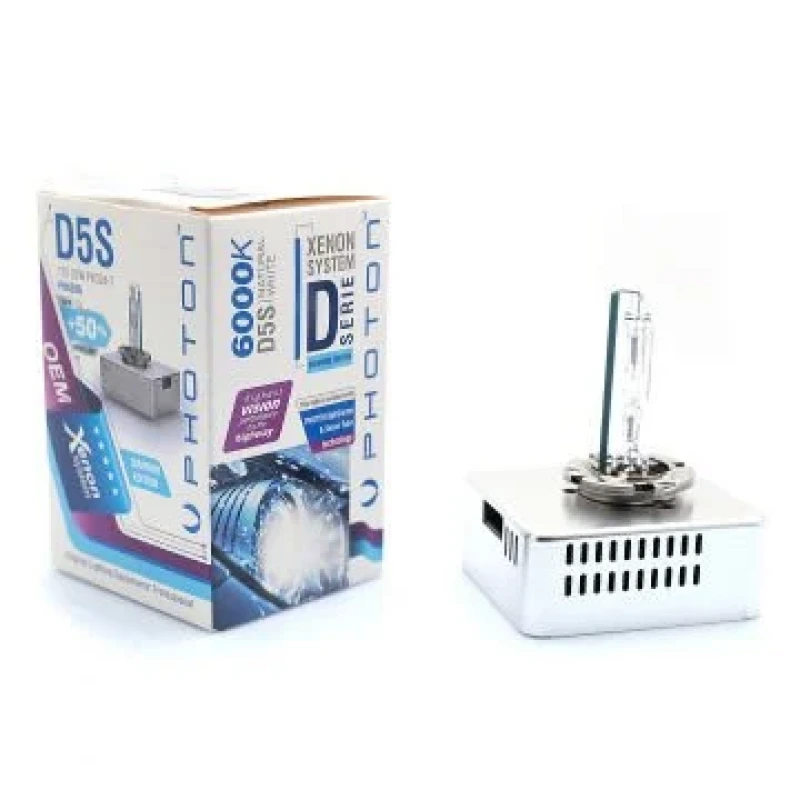 Photon D5S 6000K Beyaz Xenon Ampul +%50 Fazla Işık