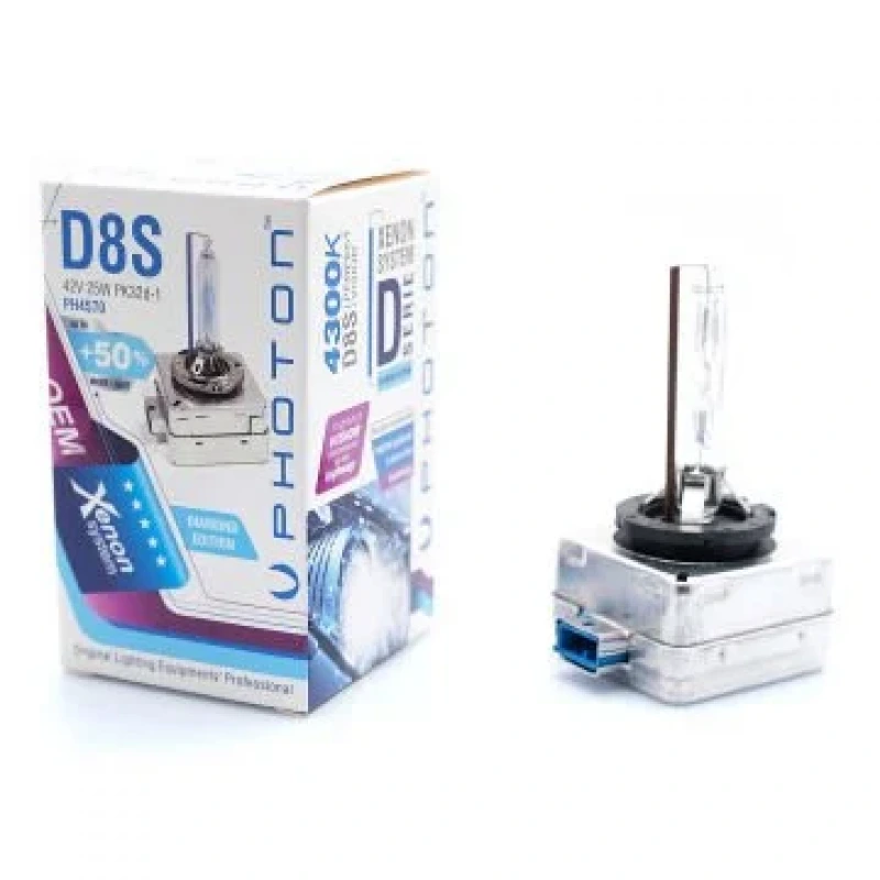 Photon D8S 4300K Gün Işığı Xenon Ampul +%50 Fazla Işık